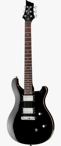 Harley Benton CST-24 BK framifrån