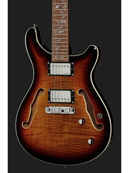 Harley Benton CST-24HB TOL Tobacco Flame, detalj 4