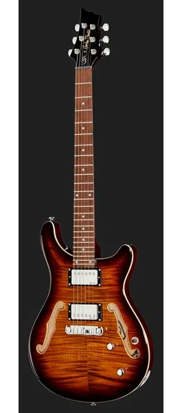 Harley Benton CST-24HB Tortoise Flame, detalj 2