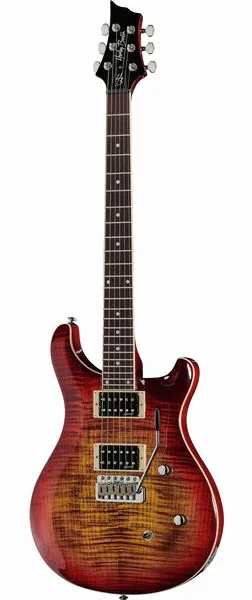 Harley Benton CST-24T Paradise Flame framifrån