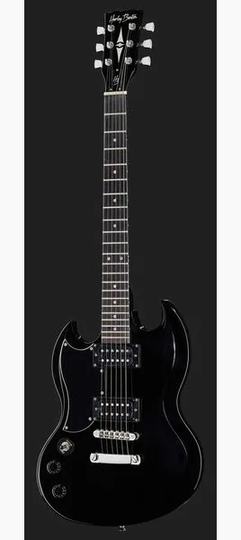 Harley Benton DC-200LH BK Student Series, detalj 2
