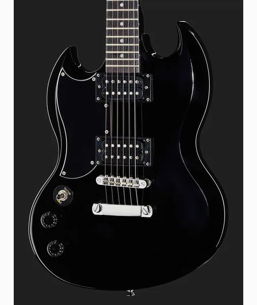 Harley Benton DC-200LH BK Student Series, detalj 4
