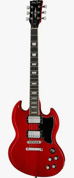 Harley Benton DC-580 CH Vintage Series framifrån