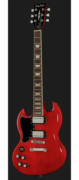 Harley Benton DC-580LH CH Vintage Series, detalj 2