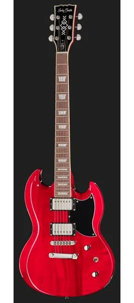 Harley Benton DC-Custom II Cherry, detalj 2