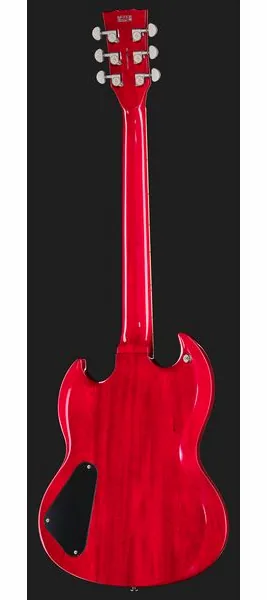 Harley Benton DC-Custom II Cherry, detalj 3