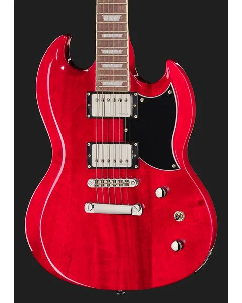 Harley Benton DC-Custom II Cherry, detalj 4
