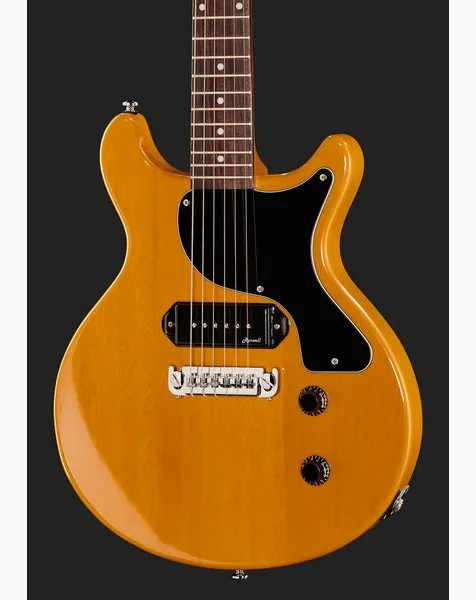 Harley Benton DC-Junior FAT TV Yellow, detalj 4
