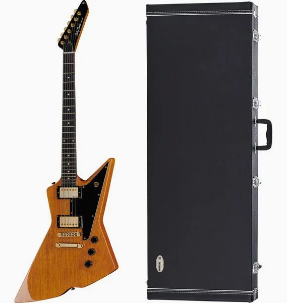 Harley Benton EX-76 Classic GHW AN w/Case framifrån