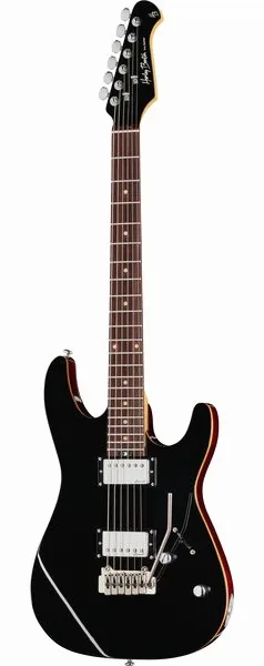 Harley Benton Fusion-III HH EB BK framifrån