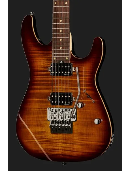 Harley Benton Fusion-III HH FR EB FBB, detalj 4