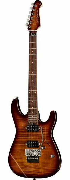 Harley Benton Fusion-III HH FR EB FBB framifrån