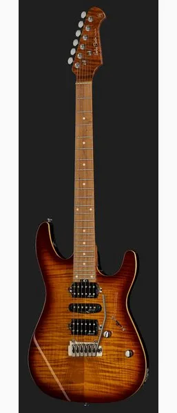 Harley Benton Fusion-III HSH Roasted FBB, detalj 2