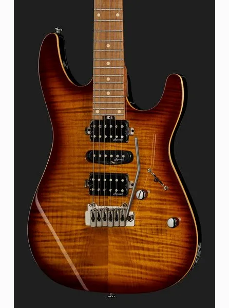 Harley Benton Fusion-III HSH Roasted FBB, detalj 4