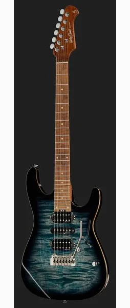 Harley Benton Fusion-III HSH Roasted FBLB, detalj 2