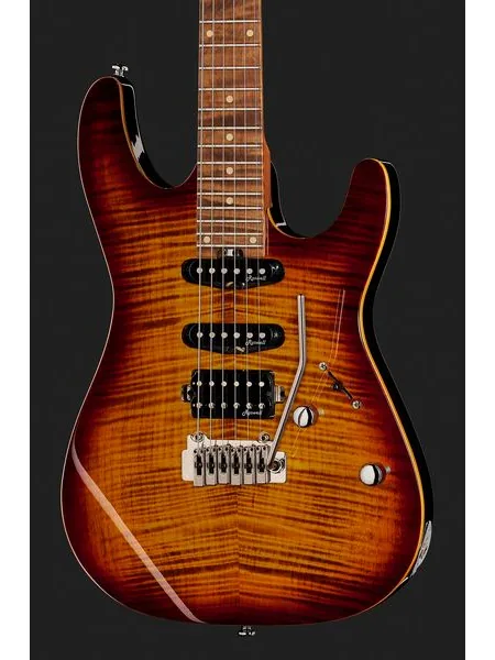 Harley Benton Fusion-III HSS Roasted FBB, detalj 4