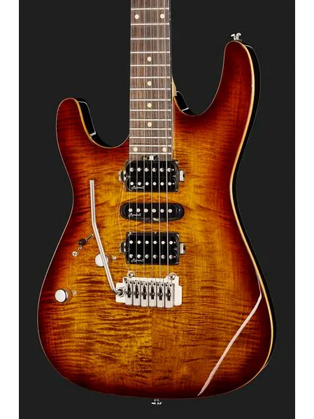 Harley Benton Fusion-III LH HSH EB FBB, detalj 4