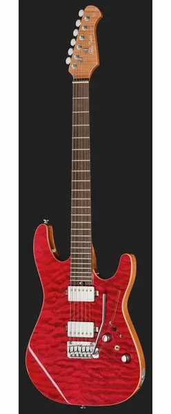Harley Benton Fusion-IV HH RW QRG, detalj 2