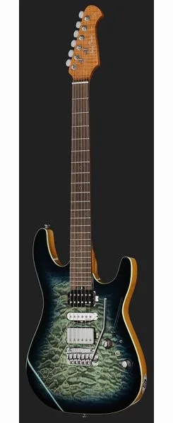 Harley Benton Fusion-IV HSH RW QBLB, detalj 2