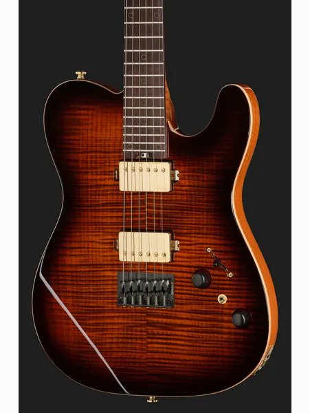 Harley Benton Fusion-T II HH RW HT FBB, detalj 4