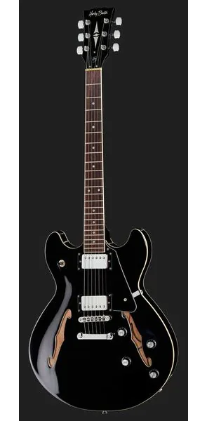 Harley Benton HB-35 BK Vintage Series w/Bag, detalj 2