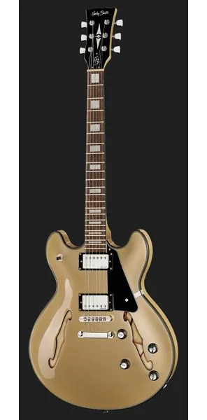 Harley Benton HB-35Plus Shoreline Gold, detalj 2