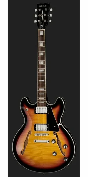 Harley Benton HB-35Plus Vintage Burst, detalj 2
