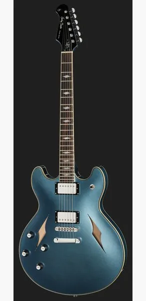 Harley Benton HB-35TL Tesla LH Pelham Blue, detalj 2