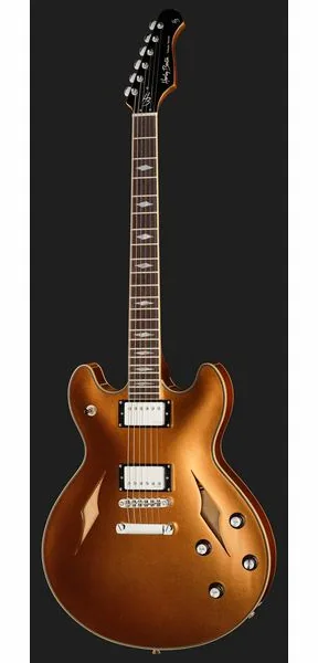 Harley Benton HB-35TL Tesla Golden Mist, detalj 2