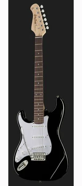Harley Benton ST-20LH BK Standard Series, detalj 2