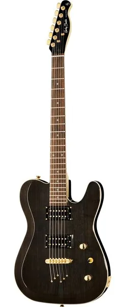 Harley Benton TE-40 TBK Deluxe Series framifrån