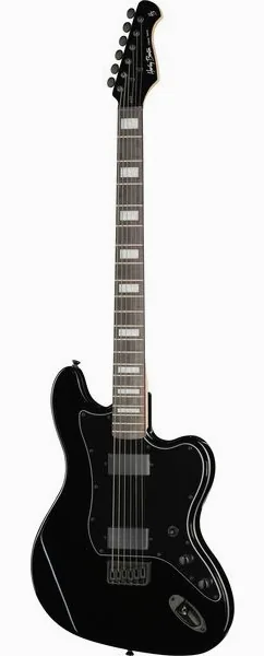 Harley Benton JA-Baritone HH BK framifrån