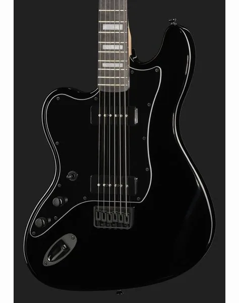 Harley Benton JA-Baritone LH BK, detalj 4