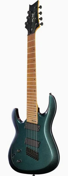 Harley Benton R-457FFB LH Roasted Multiscale framifrån