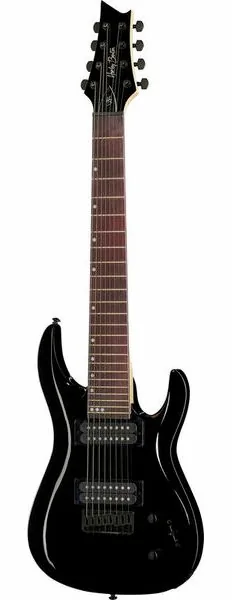 Harley Benton R-458 BK Progressiv Series framifrån