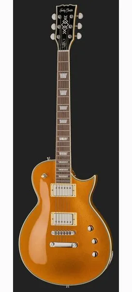 Harley Benton SC-Custom III Gold Top, detalj 2