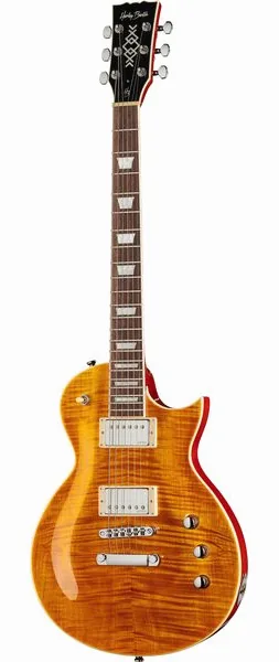 Harley Benton SC-Custom Plus EMG TBF framifrån