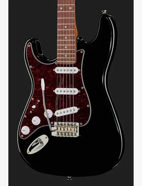 Harley Benton ST-62LH BK Vintage Series, detalj 4