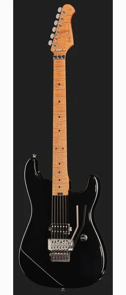 Harley Benton ST-80FR MN Black, detalj 2