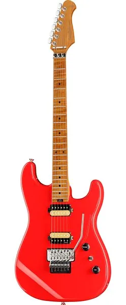 Harley Benton ST-80FR MN HH Radiant Red framifrån