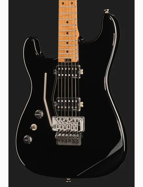 Harley Benton ST-80FR MN LH HH Black, detalj 4