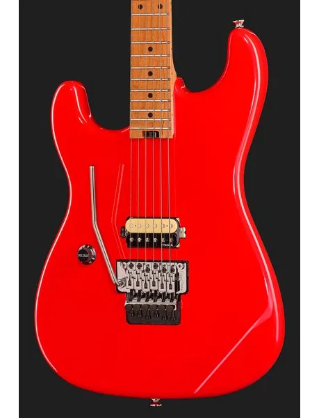 Harley Benton ST-80FR MN LH Radiant Red, detalj 4