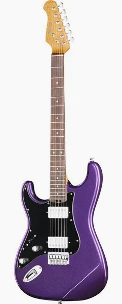 Harley Benton ST-Modern Plus HH LH PM framifrån