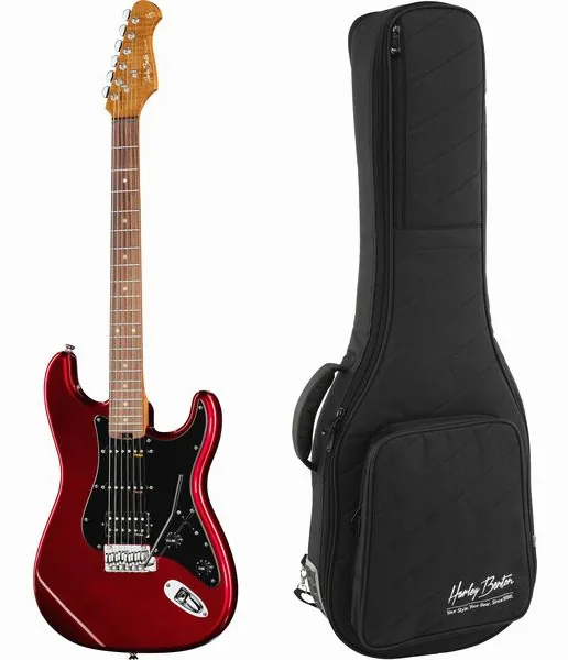 Harley Benton ST-Modern Plus HSS DRM w/Safe framifrån