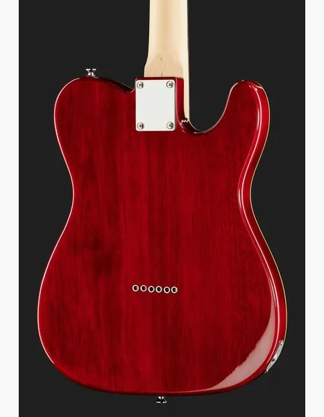 Harley Benton TE-90QM LH Trans Red, detalj 5