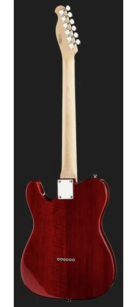 Harley Benton TE-90QM Trans Red, detalj 3
