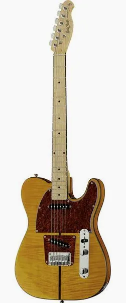 Harley Benton TE-80 NT Deluxe Series framifrån