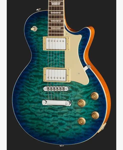 Heritage Guitar Ascent+ H-150 Lake Blue Burst, detalj 4