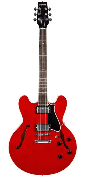 Heritage Guitar Standard II H-535 Trans Cherry framifrån