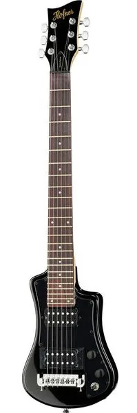 Höfner Shorty Deluxe BK framifrån